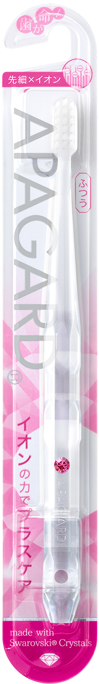 APAGARD® "Kristall" Zahnbürste  (Rose)